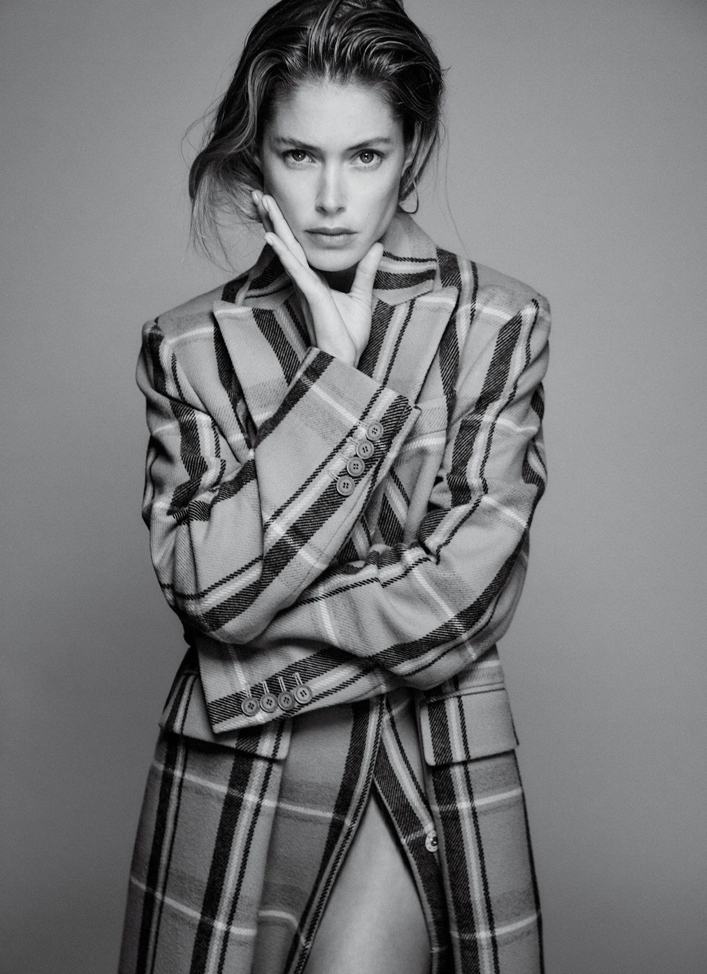 Chris Colls Flashes 13 'Model Citizens' In Sharp Coats For V